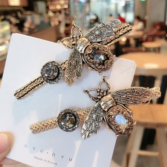 Wholesale Bee Alloy Hair Clips JDC-HC-GSXP005 Hair Clips 宏鑫 Wholesale Jewelry JoyasDeChina Joyas De China