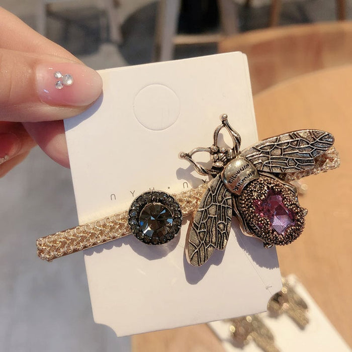 Wholesale Bee Alloy Hair Clips JDC-HC-GSXP005 Hair Clips 宏鑫 Wholesale Jewelry JoyasDeChina Joyas De China