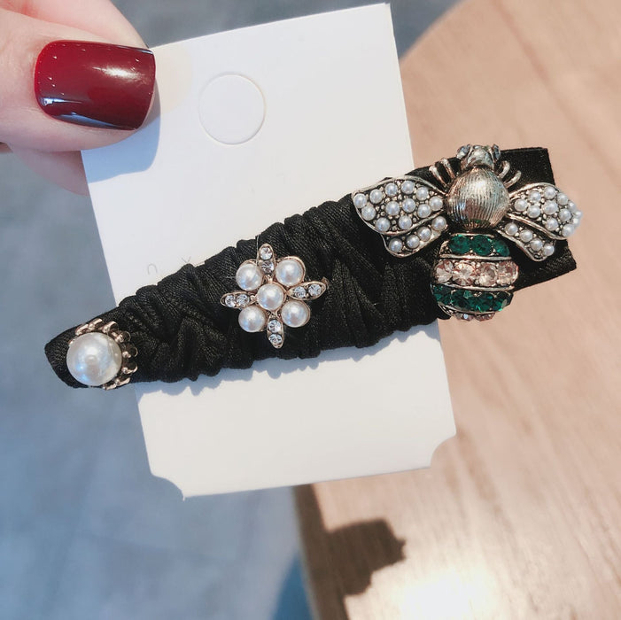 Wholesale Bee Alloy Hair Clips（F）JDC-HC-GSXP002 Hair Clips 宏鑫 Wholesale Jewelry JoyasDeChina Joyas De China