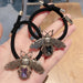Wholesale Bee Alloy Rubber Band Hair Rope JDC-HS-GSXP004 Hair Scrunchies 宏鑫 Wholesale Jewelry JoyasDeChina Joyas De China