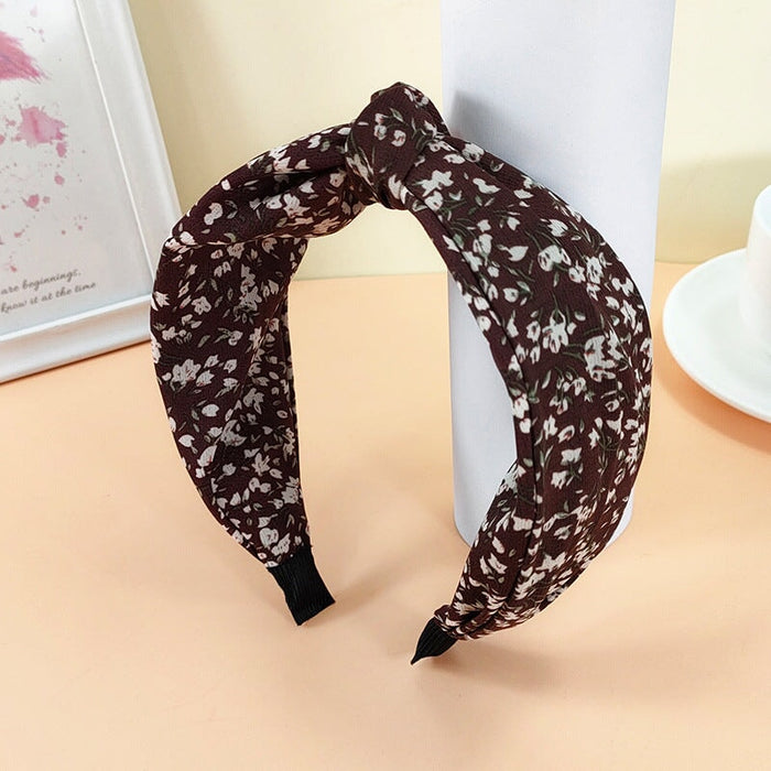 Wholesale beige fabric headband JDC-HD-O365 Headband 潮炫 Wholesale Jewelry JoyasDeChina Joyas De China