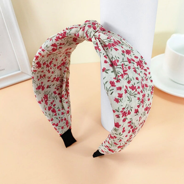 Wholesale beige fabric headband JDC-HD-O365 Headband 潮炫 Wholesale Jewelry JoyasDeChina Joyas De China