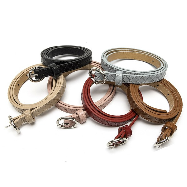 Wholesale beige pu leather belt JDC-WB-Nuoy022 Womenbelt 诺娅 Wholesale Jewelry JoyasDeChina Joyas De China