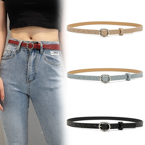 Wholesale beige pu leather belt JDC-WB-Nuoy022 Womenbelt 诺娅 Wholesale Jewelry JoyasDeChina Joyas De China