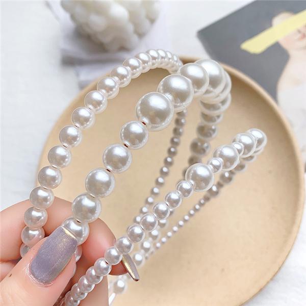 Bulk Jewelry Wholesale  Bejeweled Fashion pearl headband wholesale JDC-HD-h001 Wholesale factory from China YIWU China