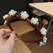 Bulk Jewelry Wholesale Bejeweled Lazy braiding headband JDC-HD-O010 Wholesale factory from China YIWU China