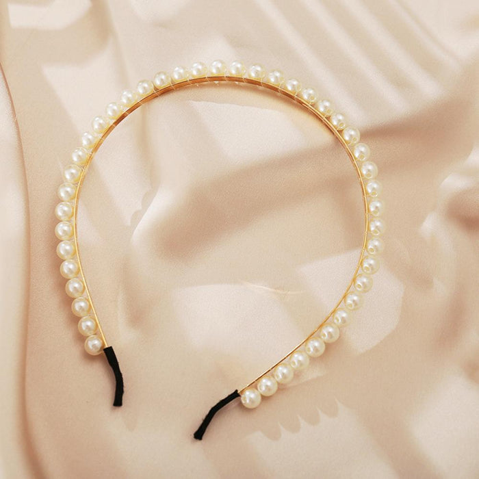 Bulk Jewelry Wholesale Bejeweled pearl headband headwear  JDC-HD-f800 Wholesale factory from China YIWU China