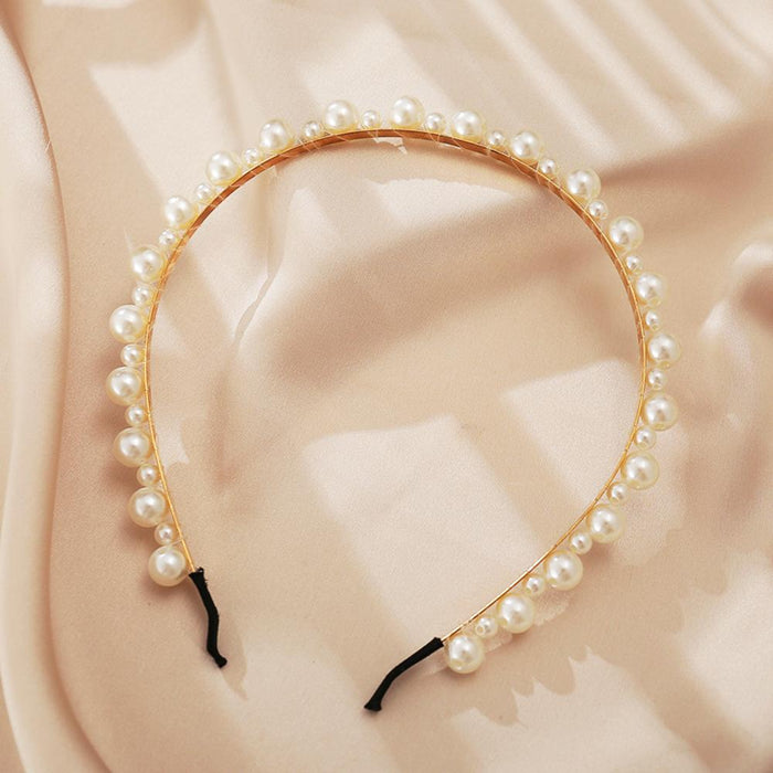 Bulk Jewelry Wholesale Bejeweled pearl headband headwear  JDC-HD-f800 Wholesale factory from China YIWU China