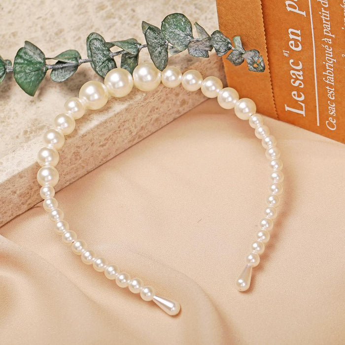 Bulk Jewelry Wholesale Bejeweled pearl headband headwear  JDC-HD-f800 Wholesale factory from China YIWU China