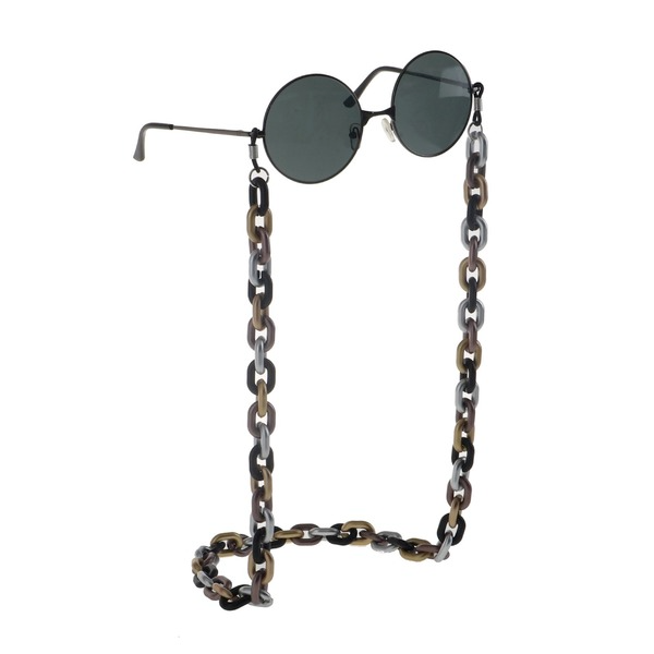 Bulk Jewelry Wholesale black acrylic environmental protection glasses chain JDC-MC-YM019 Wholesale factory from China YIWU China