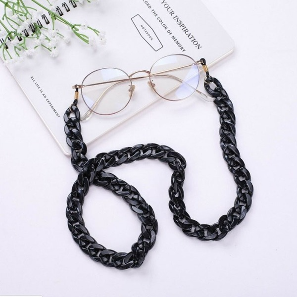 Bulk Jewelry Wholesale black actrax anti-slip glasses lanyard JDC-MC-HW010 Wholesale factory from China YIWU China