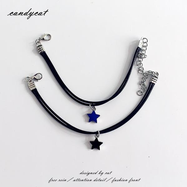 Bulk Jewelry Wholesale black alloy joker star bracelet JDC-BT-D528 Wholesale factory from China YIWU China