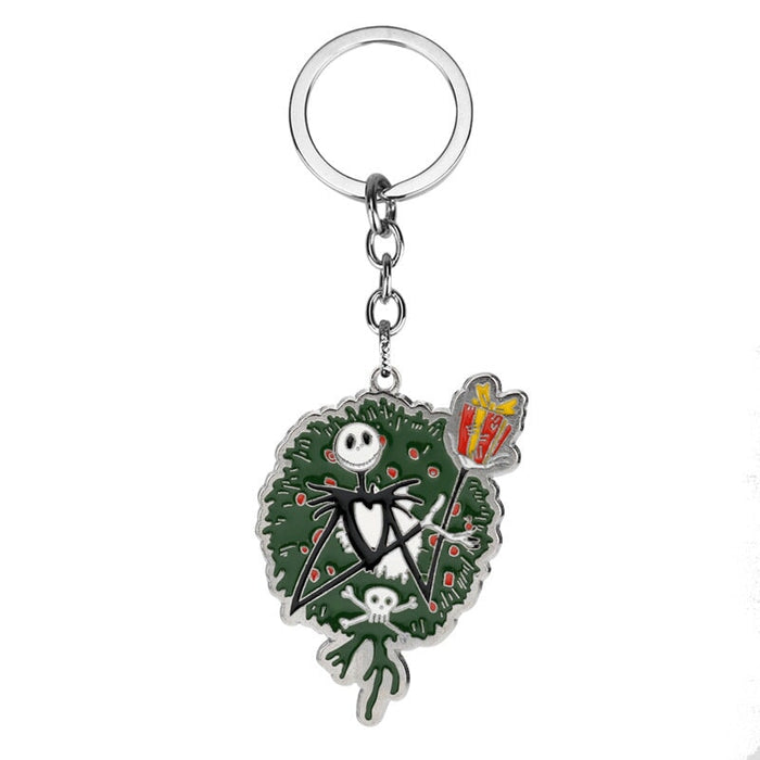 Wholesale black alloy key chain JDC-KC-AW014 Keychains 艾文 G-1475 Wholesale Jewelry JoyasDeChina Joyas De China