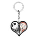 Wholesale black alloy key chain JDC-KC-AW014 Keychains 艾文 G-1483 Wholesale Jewelry JoyasDeChina Joyas De China