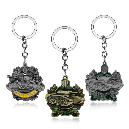 Wholesale black alloy key chain JDC-KC-AW025 Keychains 艾文 Wholesale Jewelry JoyasDeChina Joyas De China