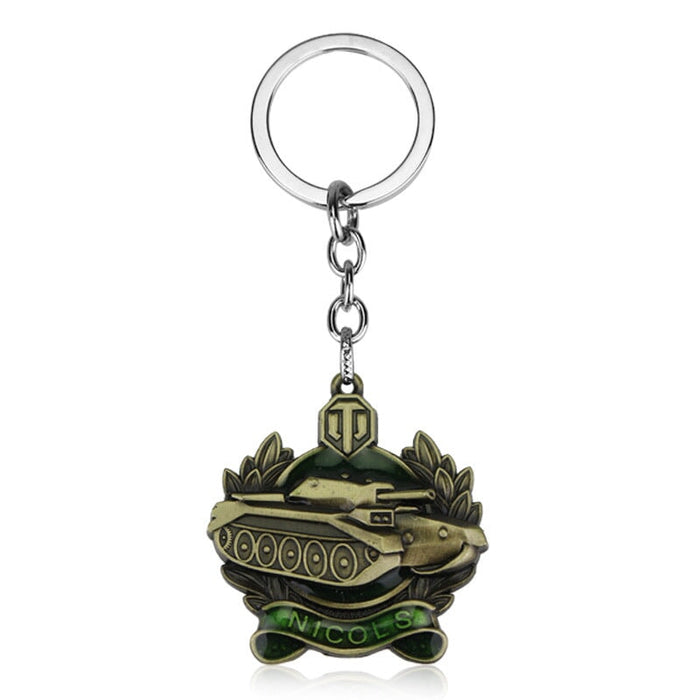 Wholesale black alloy key chain JDC-KC-AW025 Keychains 艾文 G-641 Wholesale Jewelry JoyasDeChina Joyas De China