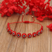 Bulk Jewelry Wholesale black bohemian ethnic colored glaze eye beads couple bracelet JDC-gbh296 Wholesale factory from China YIWU China