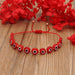 Bulk Jewelry Wholesale black bohemian ethnic colored glaze eye beads couple bracelet JDC-gbh296 Wholesale factory from China YIWU China