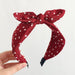 Wholesale black cloth bow hairband JDC-HD-H023 Headband 妙德 Wholesale Jewelry JoyasDeChina Joyas De China