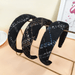 Wholesale black cloth hair hoop JDC-HD-O360 Headband 潮炫 Wholesale Jewelry JoyasDeChina Joyas De China