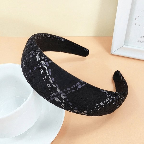 Wholesale black cloth hair hoop JDC-HD-O360 Headband 潮炫 Wholesale Jewelry JoyasDeChina Joyas De China