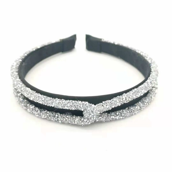 Bulk Jewelry Wholesale black crystal super flash headband JDC-HD-O103 Wholesale factory from China YIWU China