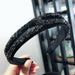 Bulk Jewelry Wholesale black crystal super flash headband JDC-HD-O103 Wholesale factory from China YIWU China