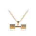 Wholesale black dumbbell alloy necklace JDC-NE-LangT011 Necklaces 阆天 1 Wholesale Jewelry JoyasDeChina Joyas De China