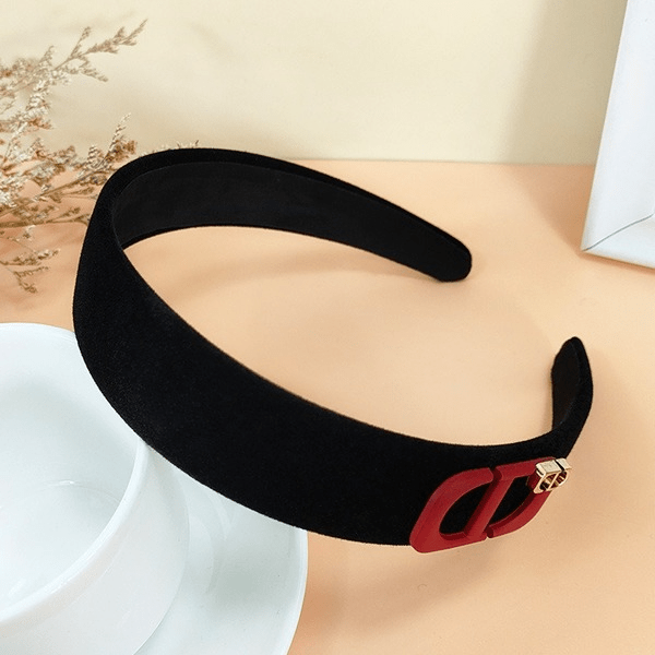 Wholesale black flannel headband (F)JDC-HD-O367 Headband 潮炫 Wholesale Jewelry JoyasDeChina Joyas De China