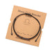 Wholesale Black Iron Stone Wood Chip Morse Code 12 Constellation Bracelet JDC-BT-ZhuJ001 Bracelet 诛积 Wholesale Jewelry JoyasDeChina Joyas De China