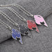 Wholesale black leprechaun tail alloy necklace JDC-NE-LangT017 Necklaces 阆天 Wholesale Jewelry JoyasDeChina Joyas De China