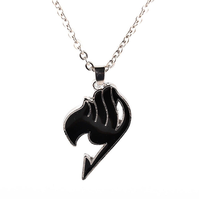 Wholesale black leprechaun tail alloy necklace JDC-NE-LangT017 Necklaces 阆天 Wholesale Jewelry JoyasDeChina Joyas De China