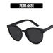 Bulk Jewelry Wholesale black resin children's sunglasses round frame JDC-SG-KD006 Wholesale factory from China YIWU China