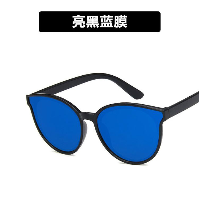 Bulk Jewelry Wholesale black resin children's sunglasses round frame JDC-SG-KD006 Wholesale factory from China YIWU China