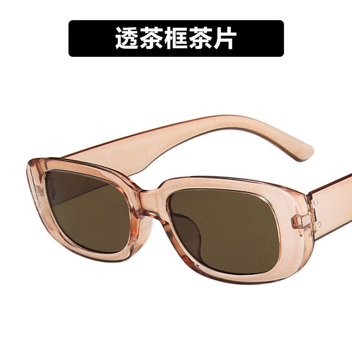 Bulk Jewelry Wholesale black resin small frame sunglasses simple square JDC-SG-KD003 Wholesale factory from China YIWU China