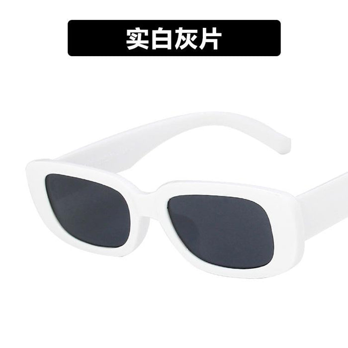 Bulk Jewelry Wholesale black resin small frame sunglasses simple square JDC-SG-KD003 Wholesale factory from China YIWU China