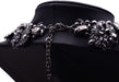 Wholesale Black Rhinestone Alloy Necklace JDC-NE-XXuan001 Necklaces 晓轩 Wholesale Jewelry JoyasDeChina Joyas De China