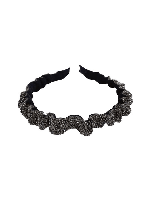 Wholesale black rhinestone baroque headband JDC-HD-GSXP011 Headband 宏鑫 Wholesale Jewelry JoyasDeChina Joyas De China