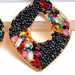 Wholesale black rhinestone beaded earrings JDC-ES-SK081 Earrings 深刻 Wholesale Jewelry JoyasDeChina Joyas De China