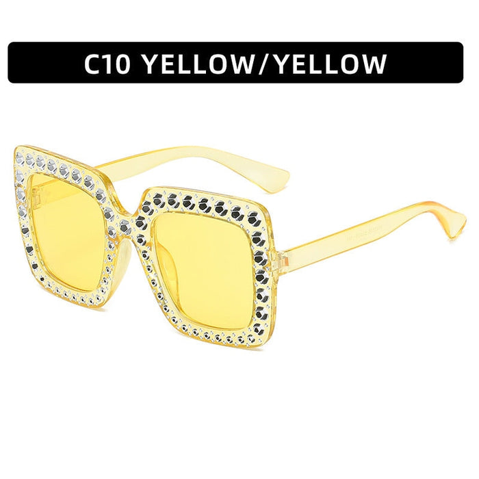 Wholesale black rhinestone sunglasses JDC-SG-XIa006 Sunglasses 锡安 Wholesale Jewelry JoyasDeChina Joyas De China