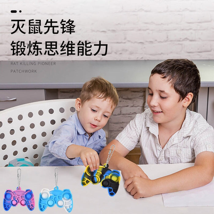 Wholesale black silicone key chain (F)JDC-FT-Bais007 fidgets toy 百思 Wholesale Jewelry JoyasDeChina Joyas De China