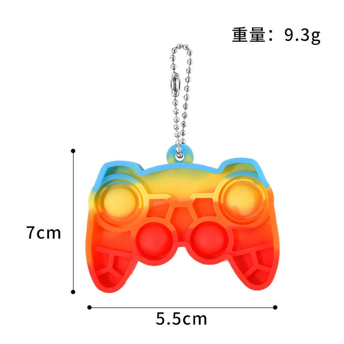 Wholesale black silicone key chain (F)JDC-FT-Bais007 fidgets toy 百思 E Wholesale Jewelry JoyasDeChina Joyas De China