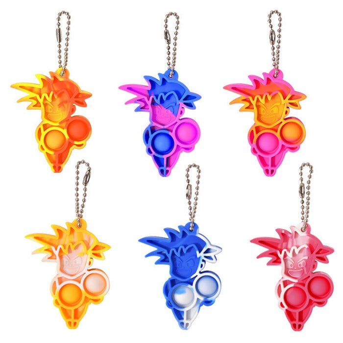 Wholesale black silicone key chain (F)JDC-FT-Bais007 fidgets toy 百思 Q Wholesale Jewelry JoyasDeChina Joyas De China