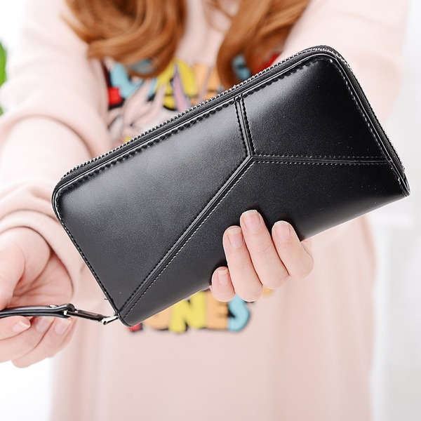 Bulk Jewelry Wholesale Black wallet multifunctional PU leather handbags JDC-HB-jh011 Wholesale factory from China YIWU China