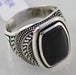 Wholesale Black Zircon Electroplated Metal Rings JDC-RS-WN-084 Rings 薇妮 Wholesale Jewelry JoyasDeChina Joyas De China