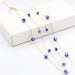 Bulk Jewelry Wholesale blue alloy crystal necklace JDC-NE-D604 Wholesale factory from China YIWU China