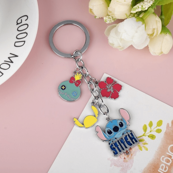 Wholesale blue alloy key chain JDC-KC-AW017 Keychains 艾文 Wholesale Jewelry JoyasDeChina Joyas De China