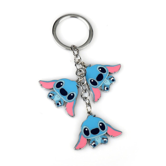 Wholesale blue alloy key chain JDC-KC-AW017 Keychains 艾文 G-1283 Wholesale Jewelry JoyasDeChina Joyas De China