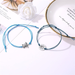 Bulk Jewelry Wholesale blue alloy simple rope bracelet JDC-BT-D535 Wholesale factory from China YIWU China