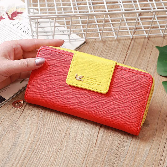 Bulk Jewelry Wholesale blue bird two fold PU leather wallet JDC-WT-lx004 Wholesale factory from China YIWU China